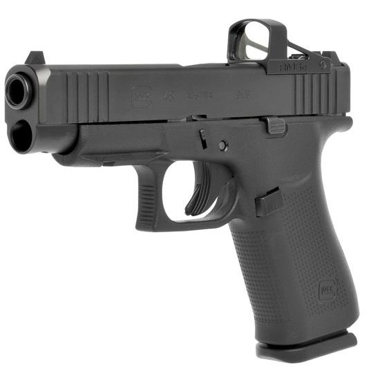 Glock 48 MOS s railem a kolimátor RMSc Shield