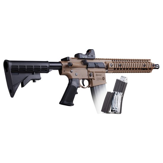 Vzduchovka Crosman R1 Full Auto FDE 4,5mm