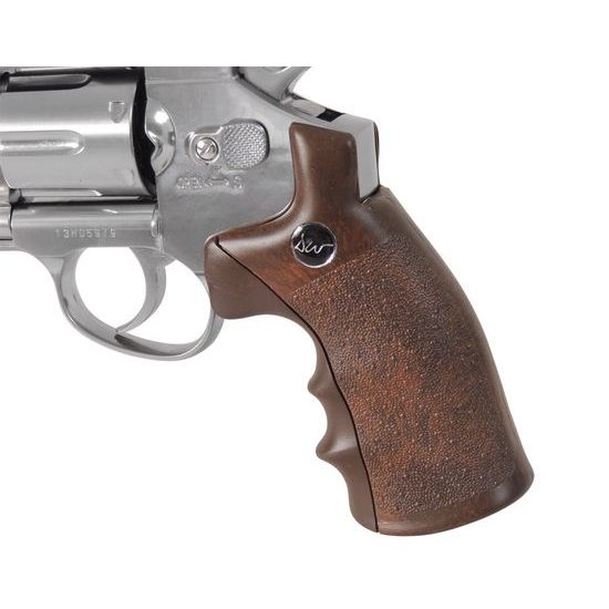 Vzduchový revolver Dan Wesson 8" silver 4,5 mm