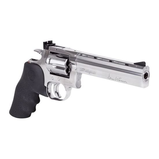 Vzduchový revolver Dan Wesson 715 6" silver