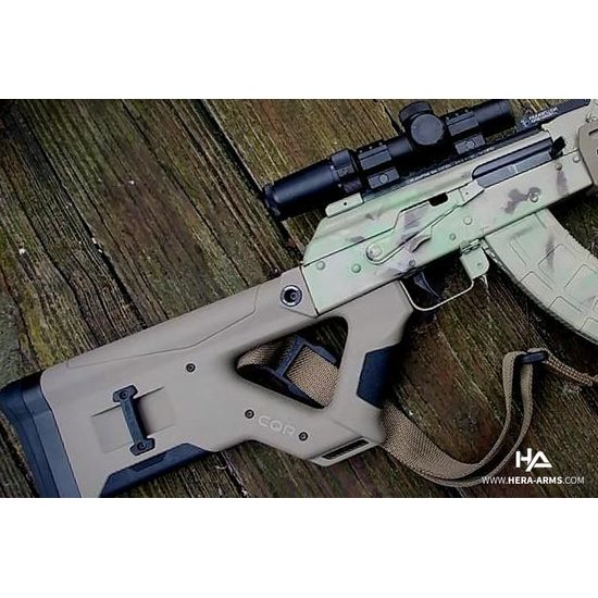 Pažba pro zbraně typu AK-47/74 Hera Arms CQR písková