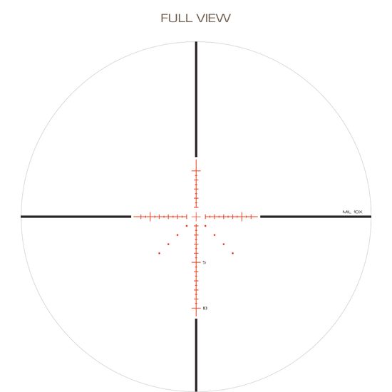 Puškohled Optisan EVE 3-12X44Pi (MIL-MH10X)