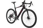 Gravel kolo Cannondale Topstone Carbon 1 Lefty - Tinted Rally Red