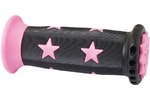 Gripy dětské Force STAR gumové (černo-růžová)