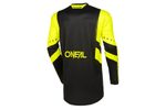 pánský dres dlouhý rukáv O'NEAL ELEMENT RACEWEAR černá/neonově žlutá