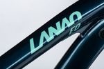 Dámské horské kolo Ghost Lanao EQ 27,5" - Pearl Poseidon Blue / Light Green Matt