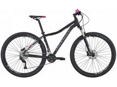 Dámské horské kolo Maxbike Apo 27,5" - Černý Mat / Fialová - Dámské horské kolo Maxbike Apo 27,5" - Černý Mat / Fialová