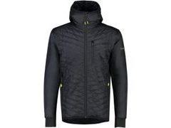 Bunda Mons Royale Merino ARETE INSULATION HOOD black - Bunda Mons Royale Merino ARETE INSULATION HOOD black