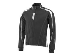 Cyklo bunda Force X72 softshell pánská, černo-bílá - Cyklo bunda Force X72 softshell pánská, černo-bílá