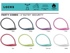 Zámek Knog Party Combo - Zámek Knog Party Combo
