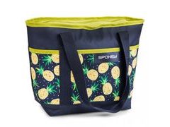 Plážová taška Spokey ACAPULCO termo malá vzor ananas - Plážová taška Spokey ACAPULCO termo malá vzor ananas