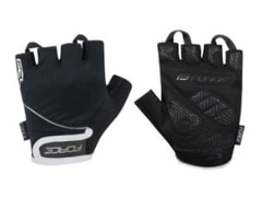 Rukavice FORCE GEL 17, krátké, černé - Rukavice FORCE GEL 17, krátké, černé
