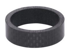 Podložka pod představec 1 1/8" Karbon 10mm, černá bez loga - Podložka pod představec 1 1/8" Karbon 10mm, černá bez loga