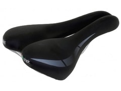 Sedlo VELO WIDE CHANNEL DÁMSKÉ ČERNÉ - Sedlo VELO WIDE CHANNEL DÁMSKÉ ČERNÉ