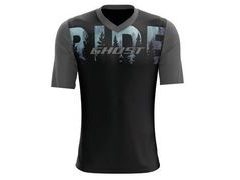 Dres krátký rukáv Ghost RIDE Line - Black / Gray - Dres krátký rukáv Ghost RIDE Line - Black / Gray