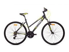 Dámské crossové kolo Core Razor 28", černo-žluté, Altus 7s, Z-565 - Dámské crossové kolo Core Razor 28", černo-žluté, Altus 7s, Z-565