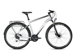 Pánské trekingové kolo Ghost SQUARE 4.8 AL 2020 - Iridium Silver / Jet Black / Star White 2020 - Pánské trekingové kolo Ghost SQUARE 4.8 AL 2020 - Iridium Silver / Jet Black / Star White 2020