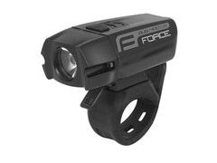 Přední světlo Force BUG-400 USB černé - Přední světlo Force BUG-400 USB černé