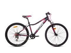 Dětské kolo Core Razor 26", černo-růžový 15", 1x9s, s odpruženou vidlicí, 2022 - Dětské kolo Core Razor 26", černo-růžový 15", 1x9s, s odpruženou vidlicí, 2022