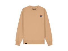 Mikina PEATY'S PUBWEAR CREW MIKINA EMBROIDERED CROWN LATTE - Mikina PEATY'S PUBWEAR CREW MIKINA EMBROIDERED CROWN LATTE