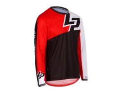 Dres Lapierre Trail dres dlouhý red/white - Dres Lapierre Trail dres dlouhý red/white