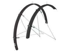 Sada blatníků Force 36 Aluflex silniční XL + vzpěry, černé - Sada blatníků Force 36 Aluflex silniční XL + vzpěry, černé