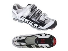 MTB tretry Force FREE, černo-bílé - MTB tretry Force FREE, černo-bílé