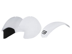 Plasty k přilbě Force GLOBE sada 3 ks, bílé - Plasty k přilbě Force GLOBE sada 3 ks, bílé