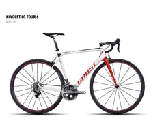 Silniční kolo Ghost Nivolet Tour LC 6 white/red 2016 - Silniční kolo Ghost Nivolet Tour LC 6 white/red 2016