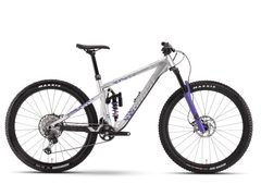 Celoodpružené kolo Ghost Riot Trail Full Party - Silver / Electric Purple - Celoodpružené kolo Ghost Riot Trail Full Party - Silver / Electric Purple