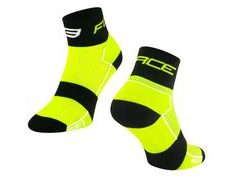 ponožky FORCE SPORT 3, fluo-černé - ponožky FORCE SPORT 3, fluo-černé