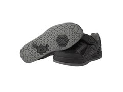 Boty O'NEAL SENDER FLAT SHOE BLACK/GRAY - Boty O'NEAL SENDER FLAT SHOE BLACK/GRAY