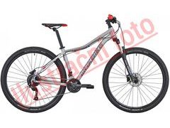 Dámské horské kolo Maxbike Apo 27,5" - Šedý Mat / Červená - Dámské horské kolo Maxbike Apo 27,5" - Šedý Mat / Červená