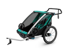 Cyklovozík Thule Chariot Lite 2 dvoumístný blue grass/black 2017 - Cyklovozík Thule Chariot Lite 2 dvoumístný blue grass/black 2017