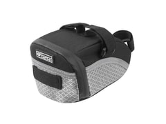 Brašna pod sedlo Force RIDE suchý zip, šedá M - Brašna pod sedlo Force RIDE suchý zip, šedá M