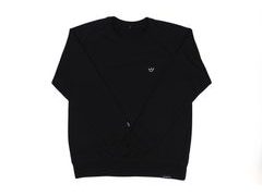 Mikina PEATY'S CREW JUMPER - BLACK/černá - Mikina PEATY'S CREW JUMPER - BLACK/černá