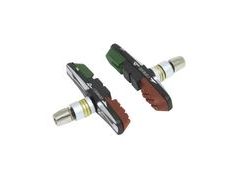 Brzdové špalky Force výměnné CNC,zeleno-černo-hnědá 70mm - Brzdové špalky Force výměnné CNC,zeleno-černo-hnědá 70mm