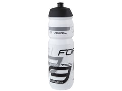 Láhev na kolo Force SAVIOR 0,75 l, bílo-šedo-černá - Láhev na kolo Force SAVIOR 0,75 l, bílo-šedo-černá