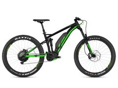 Pánské horské elektrokolo Ghost HybRide Kato FS S6.7+ black / green 2018 - Pánské horské elektrokolo Ghost HybRide Kato FS S6.7+ black / green 2018