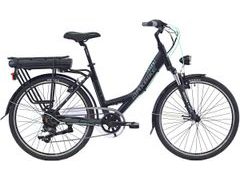 městské elektrokolo Maxbike E - City 26", černý mat + tyrkysová ,202 - městské elektrokolo Maxbike E - City 26", černý mat + tyrkysová ,202