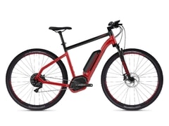 Pánské crossové elektrokolo Ghost HybRide Square Cross B4.9 AL U riot red / jetblack 2019 - Pánské crossové elektrokolo Ghost HybRide Square Cross B4.9 AL U riot red / jetblack 2019