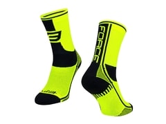 Ponožky Force LONG PLUS, fluo - černé - Ponožky Force LONG PLUS, fluo - černé