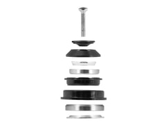 Hlavové složení Force TAPER 1 1/8"-1 1/2" semiintegrované 55mm černé - Hlavové složení Force TAPER 1 1/8"-1 1/2" semiintegrované 55mm černé