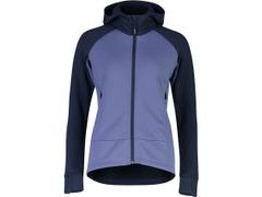 Dámská mikina Mons Royale merino NEVIS WOOL FLEECE HOOD blue velvet - Dámská mikina Mons Royale merino NEVIS WOOL FLEECE HOOD blue velvet