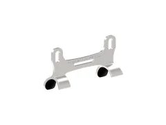 Držák hustilky LEZYNE PUMP POCKET DRIVE PRO MOUNT SILVER - Držák hustilky LEZYNE PUMP POCKET DRIVE PRO MOUNT SILVER
