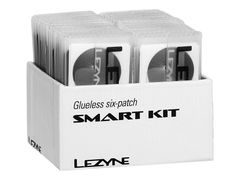 Box sad na lapení LEZYNE SMART PATCH KIT BOX SET CLEAR - Box sad na lapení LEZYNE SMART PATCH KIT BOX SET CLEAR