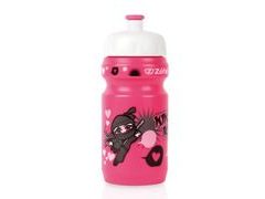Dětská láhev ZEFAL LITTLE Z+držák Ninja Girl růžová - Dětská láhev ZEFAL LITTLE Z+držák Ninja Girl růžová