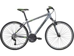 Crossové kolo Maxbike Aras šedý matný+zelená - Crossové kolo Maxbike Aras šedý matný+zelená
