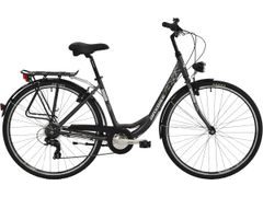 městské kolo MAXBIKE City ALU 28 matné šedé - městské kolo MAXBIKE City ALU 28 matné šedé