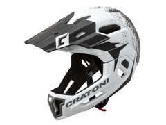 Integrální helma Cratoni C-MANIAC 2.0 MX - white-black matt 